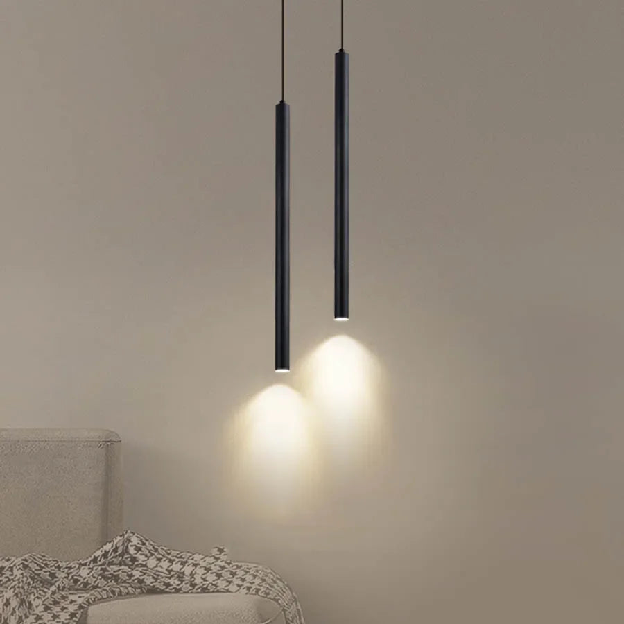 Nordic Slender Drop LED Pendant Light