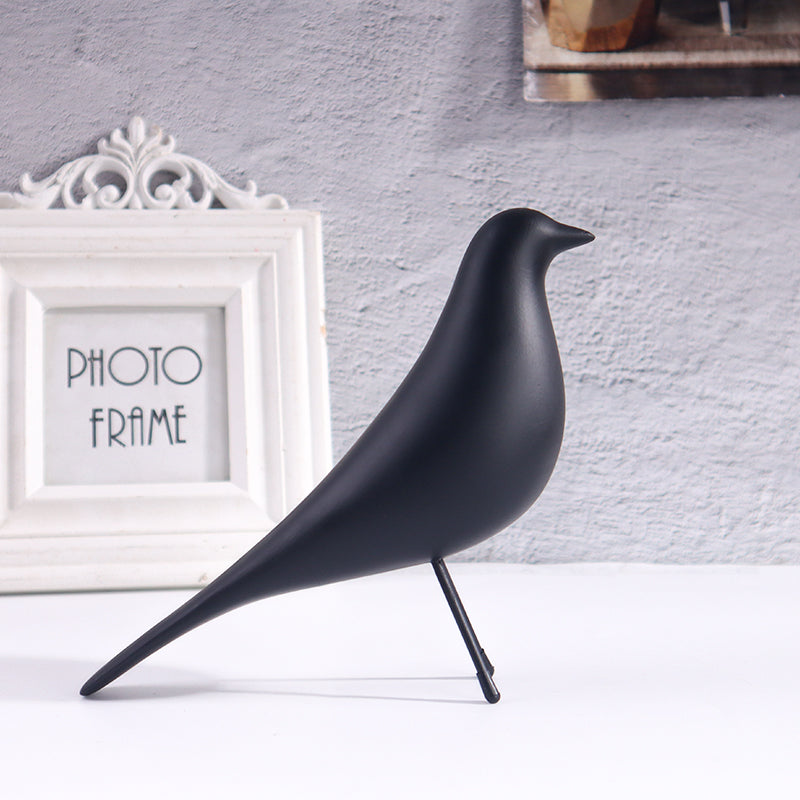 Modern Nordic Bird Sculpture