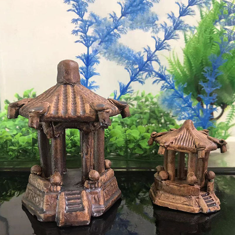 Zen Pavilion Aquarium Ornament