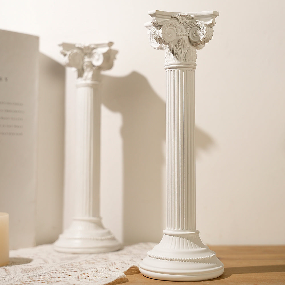 Antique Roman Column Sculpture