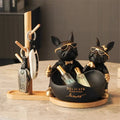 Cool Bulldog Couple Tray