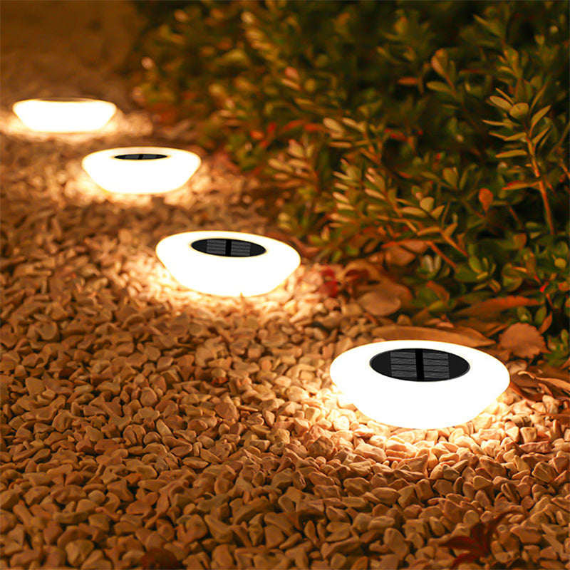 Solar Ground Ring Light Decoration
