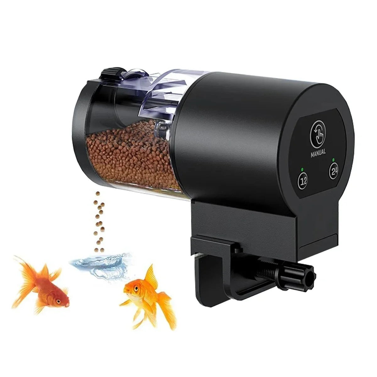 Automatic Aquarium Fish Feeder Decoration