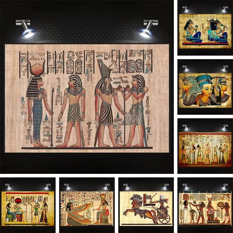Pharaoh War Chariot Canvas