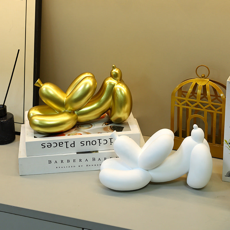 Cute Modern Abstract Balloon Dog Sculpture