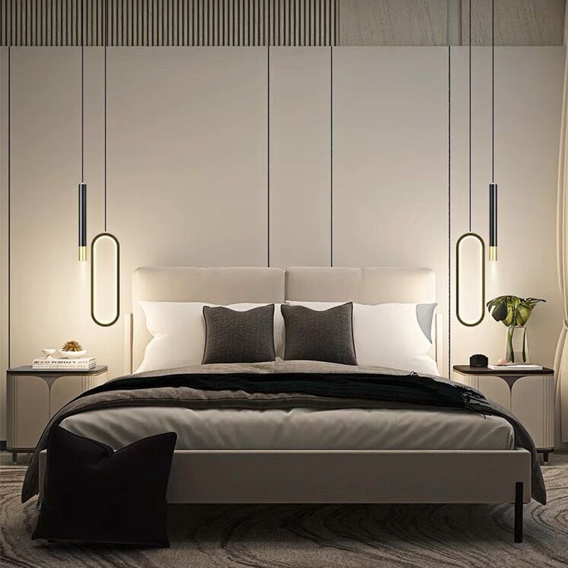 Nordic Oval Loop LED Pendant Light
