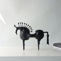 Abstract Nordic Horse Sculpture