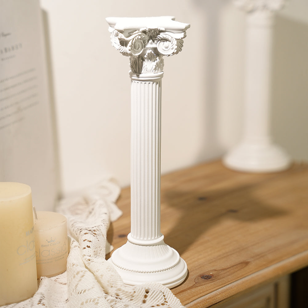 Antique Roman Column Sculpture
