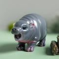 Moo Deng Thai Baby Hippo Statue