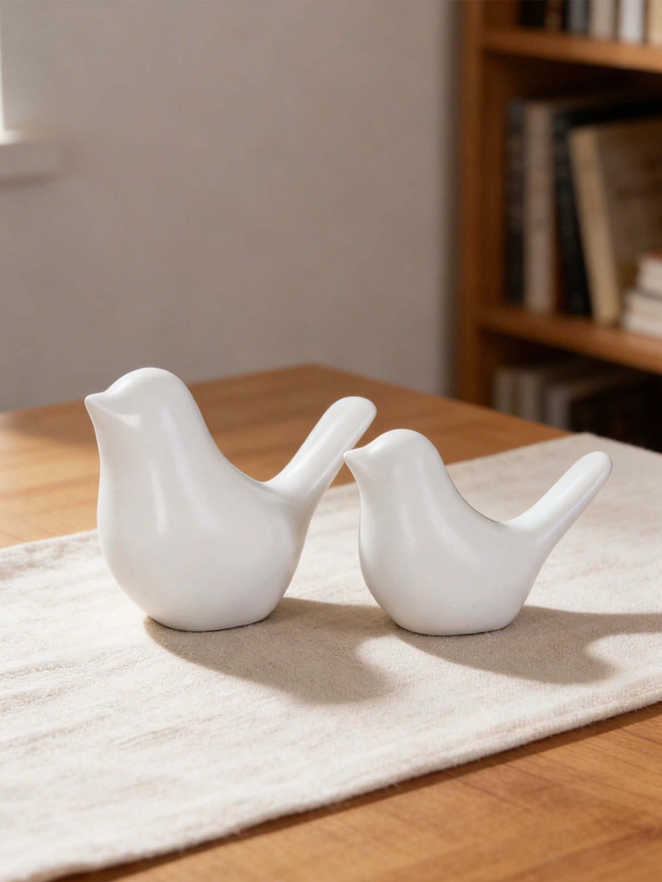 Modern Nordic Bird Sculpture Set