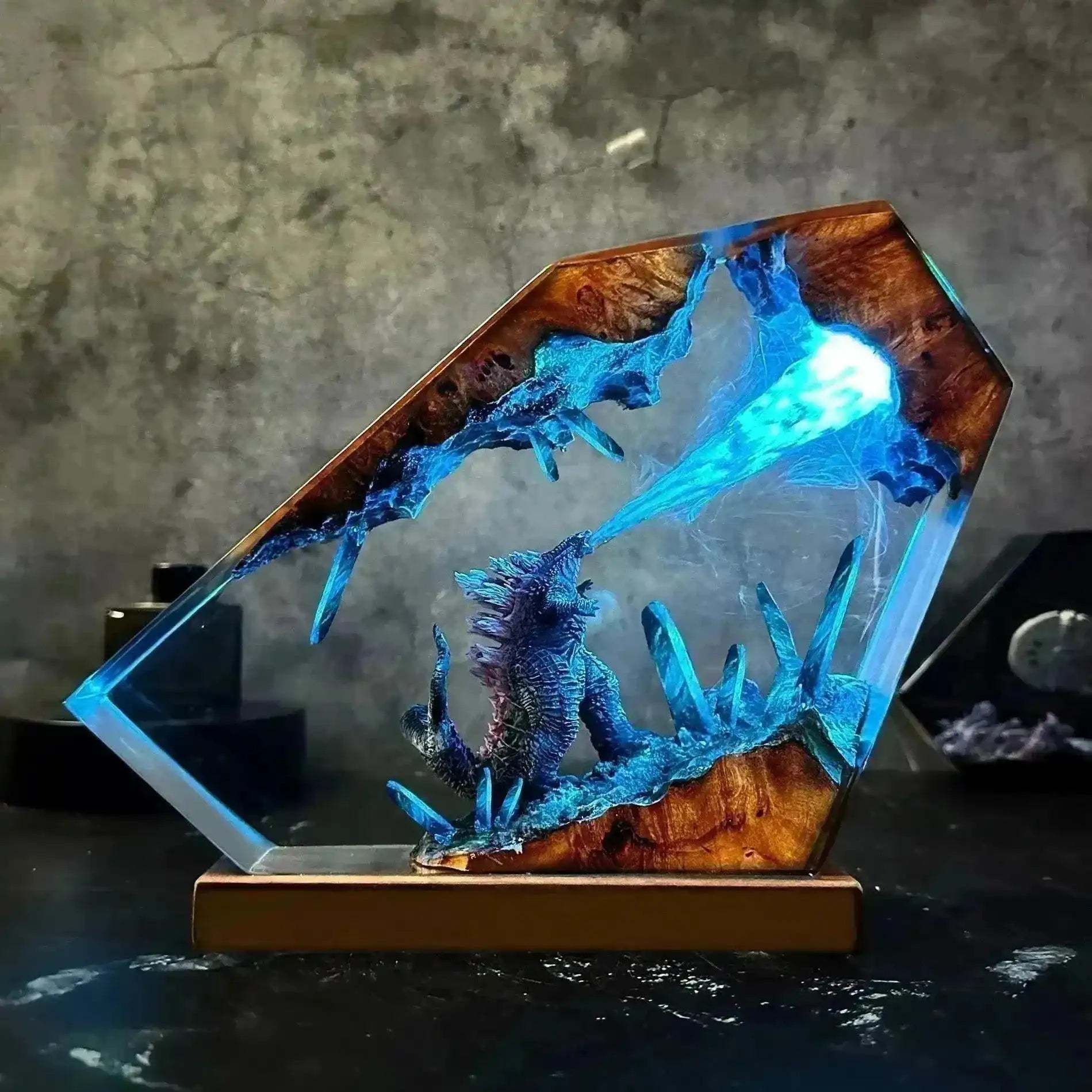 Infernal Dragon Lair LED Lamp