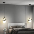 Nordic Spiral Globe LED Pendant Light