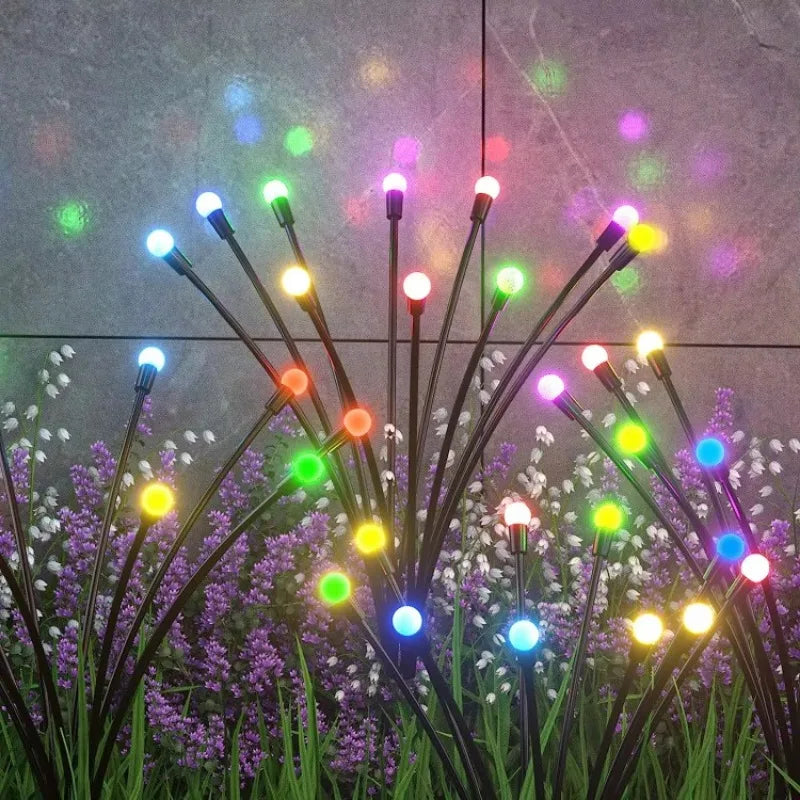 Color Changing Flower LED Garden Lights Decoration