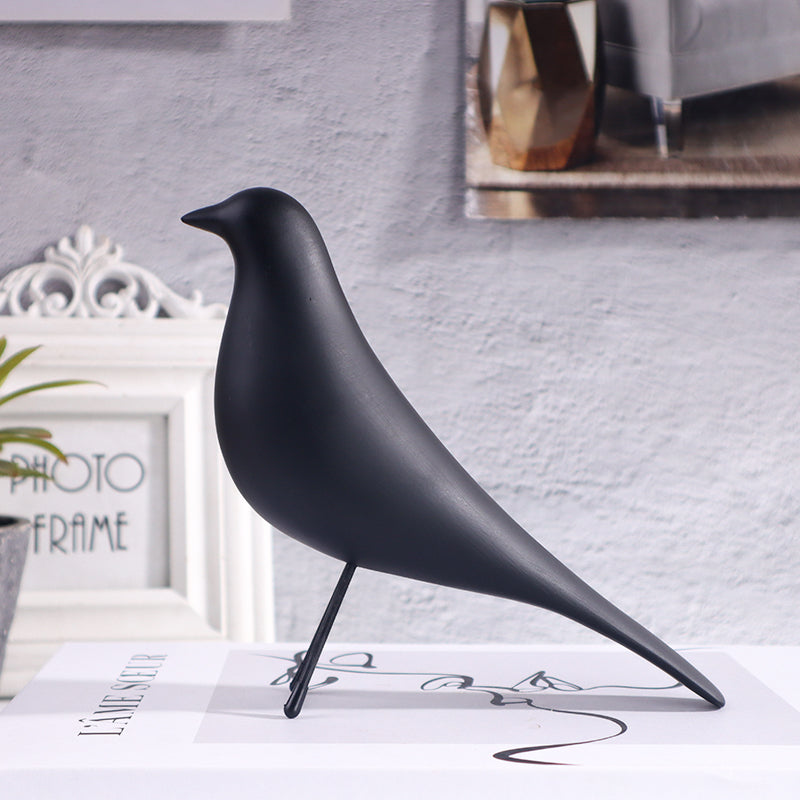 Modern Nordic Bird Sculpture