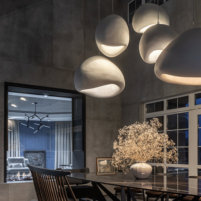 Nordic Dome Clay LED Pendant Light