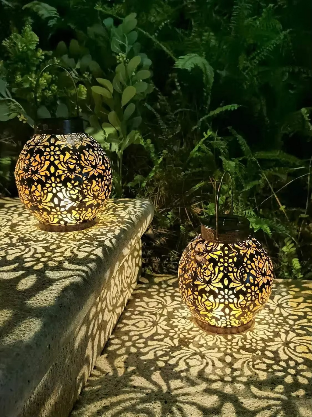 Solar Pattern Lantern Garden Light Decoration