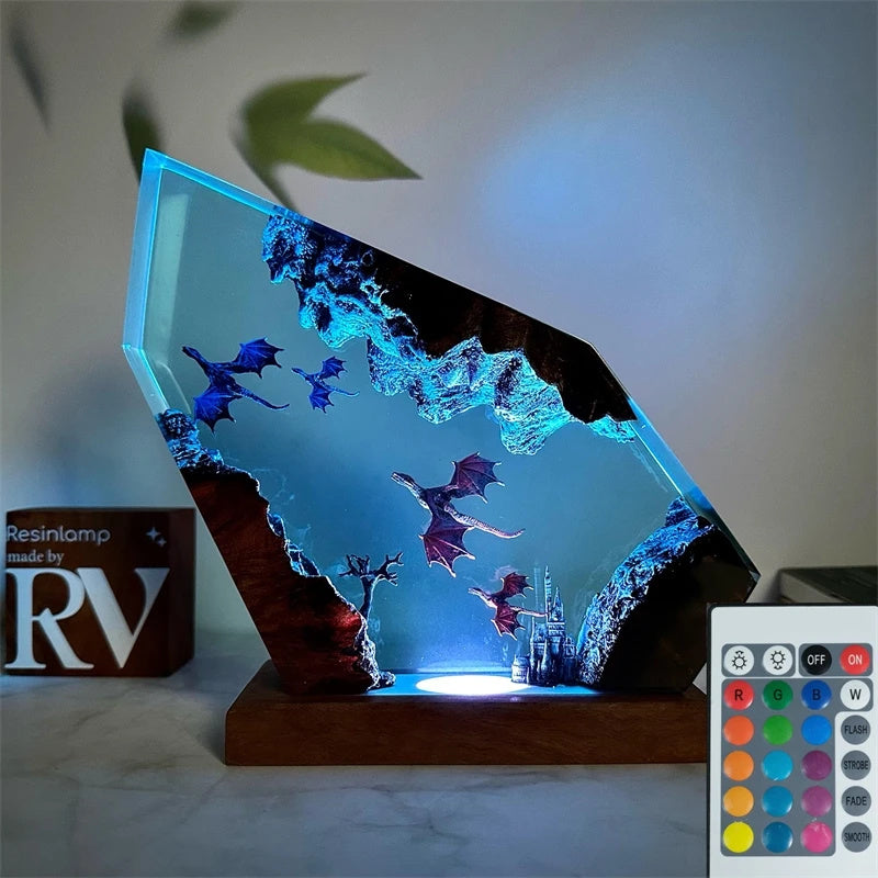 Enchanted Forest Portal LED Lamp