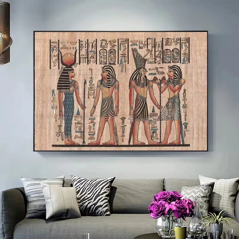 Pharaoh War Chariot Canvas