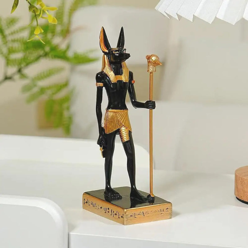 Antique Anubis Statue