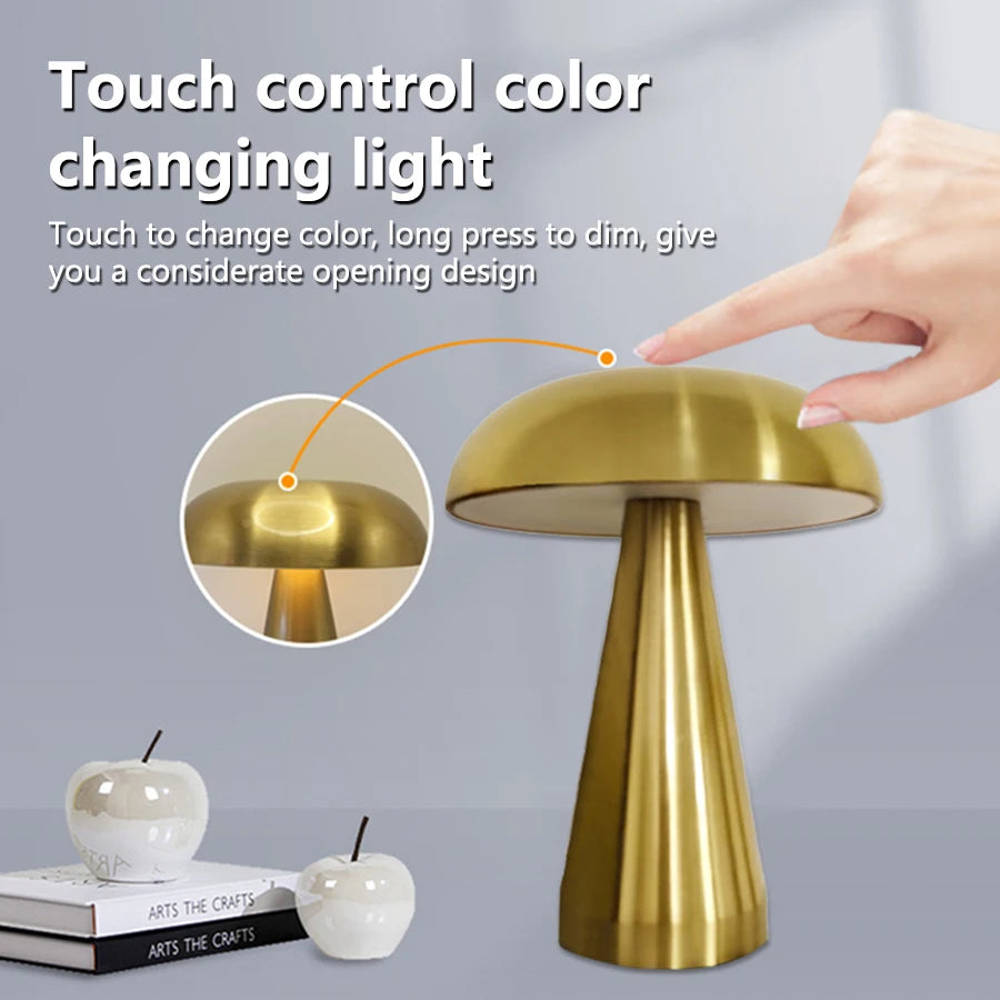 Modern Nordic Dome Wireless Table Lamp