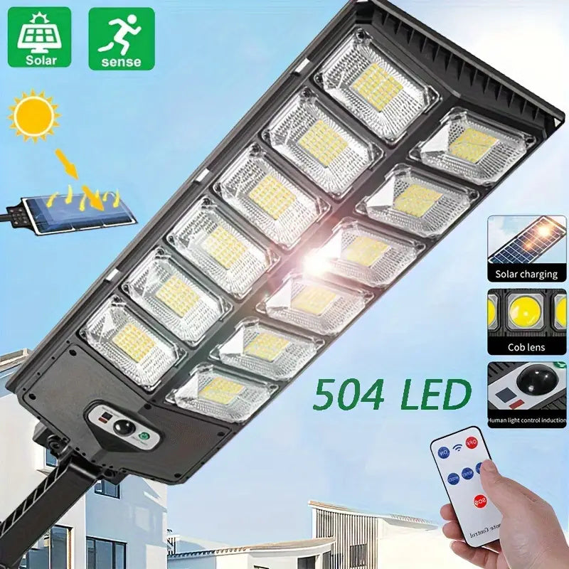 Solar 504 LED Street Light Decoration