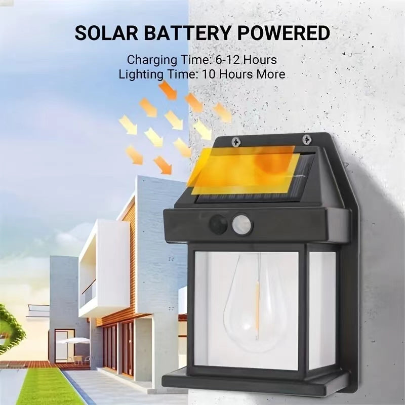 Solar Sensor Wall Lamp Decoration