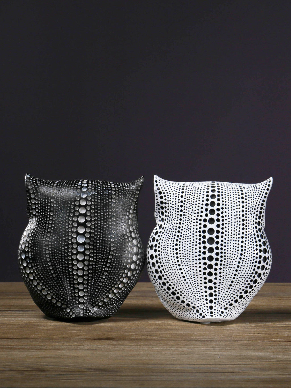 Minimalist Modern Owl Sculpture