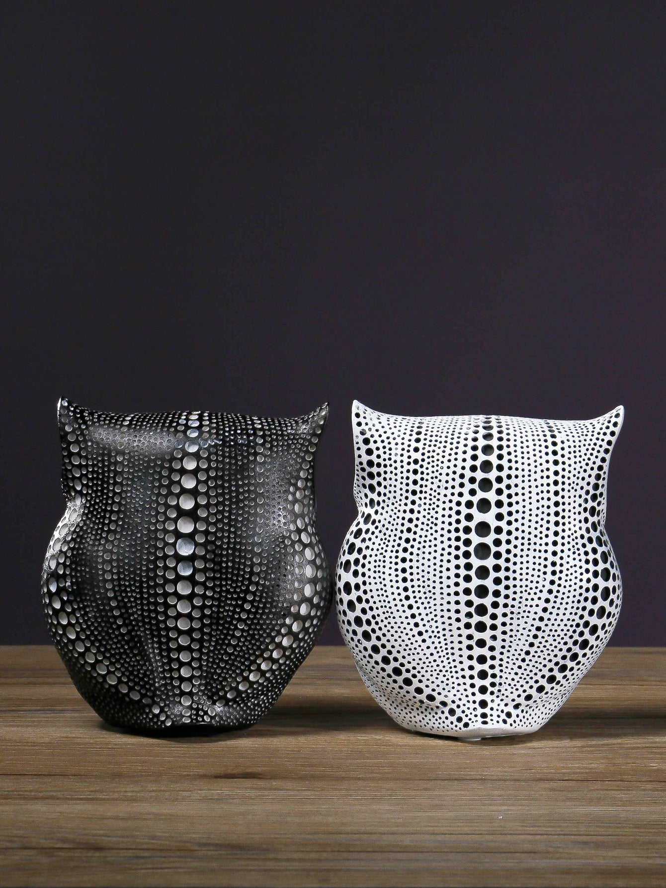 Minimalist Modern Owl Sculpture