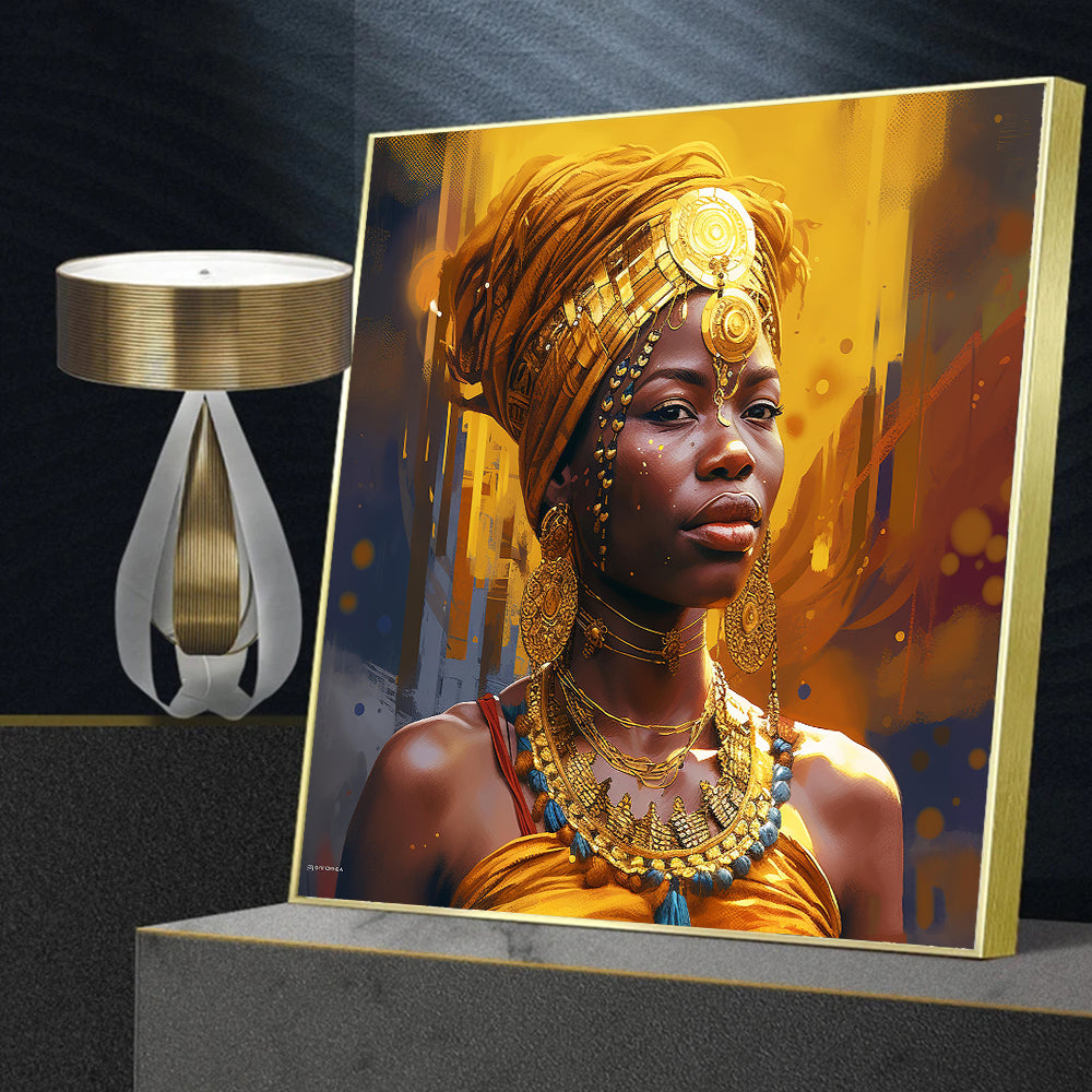 Urban Soul African Woman Canvas