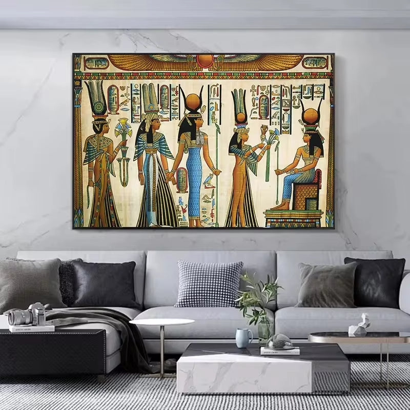 Pharaoh War Chariot Canvas