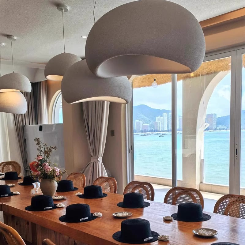 Nordic Dome Clay LED Pendant Light