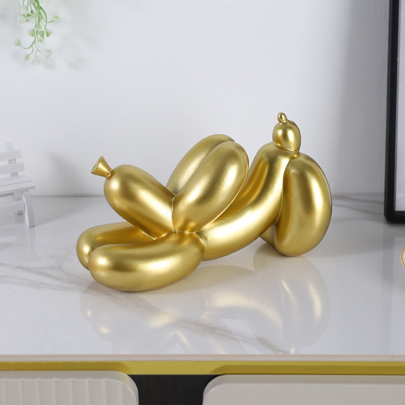 Cute Modern Abstract Balloon Dog Sculpture