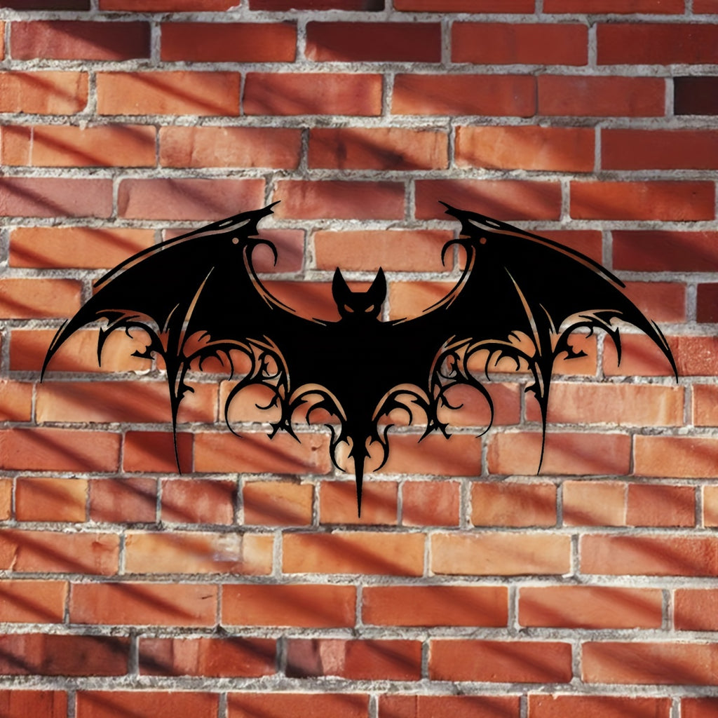 Gothic Bat Victorian Metal Wall Art