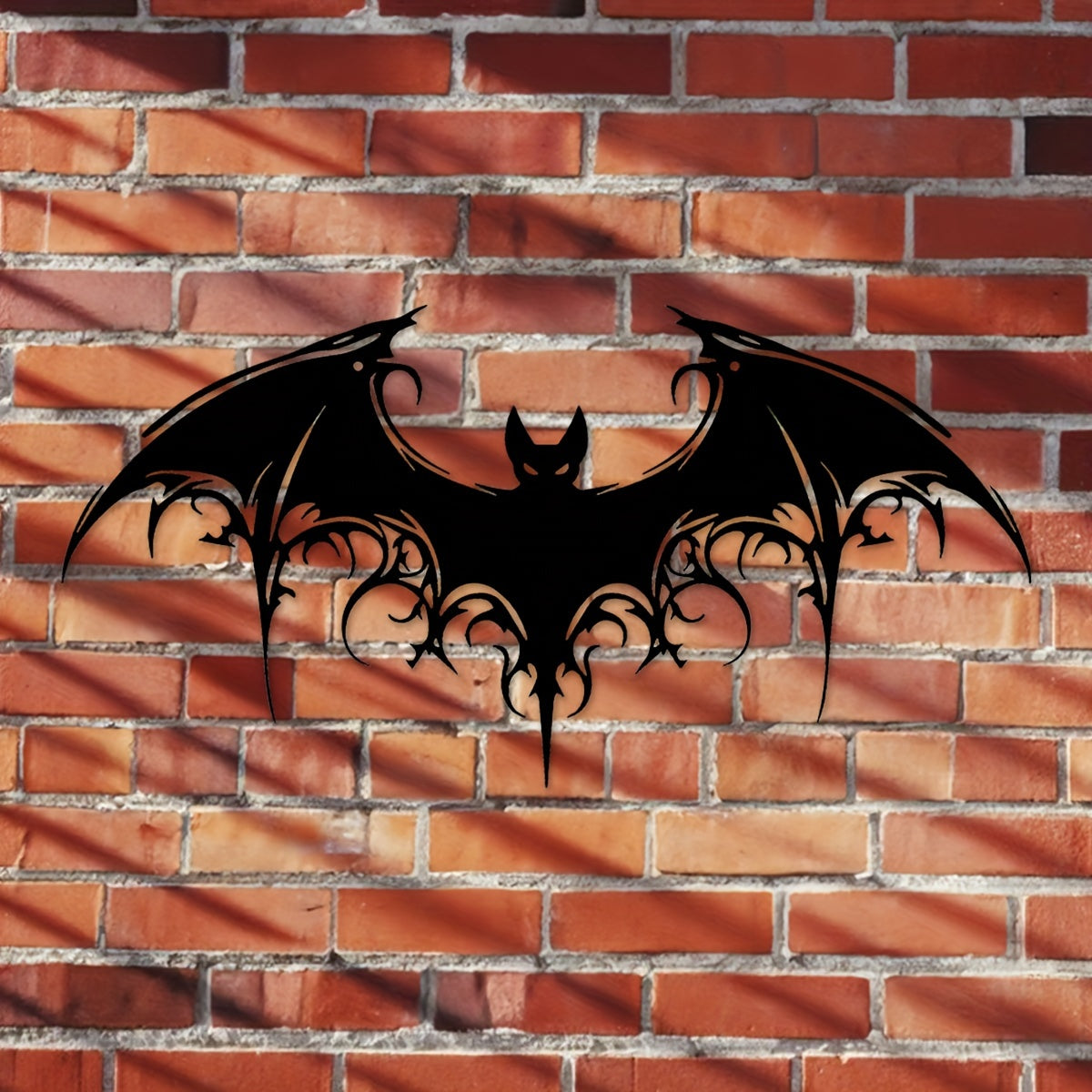Gothic Bat Victorian Metal Wall Art