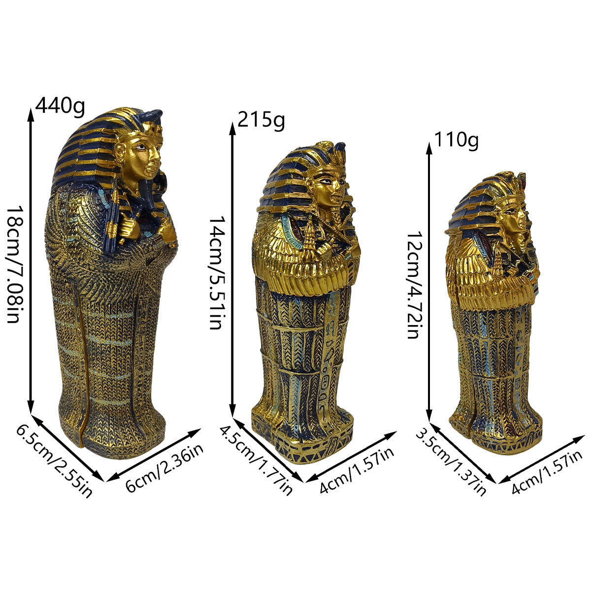 Tutankhamun Coffin & Mummy
