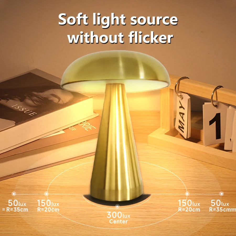 Modern Nordic Dome Wireless Table Lamp