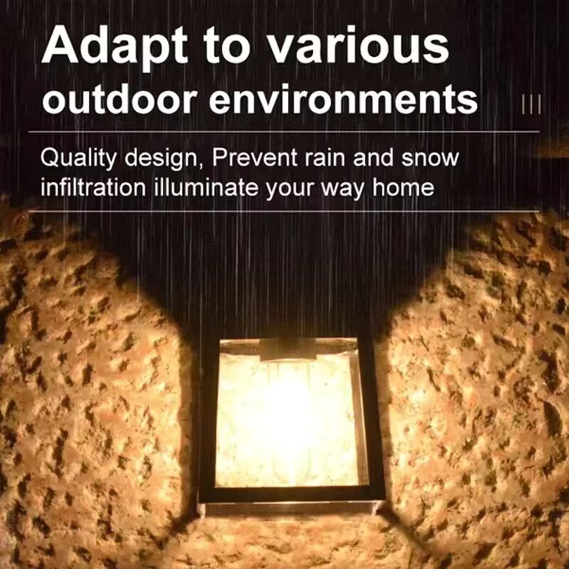 Solar Sensor Wall Lamp Decoration
