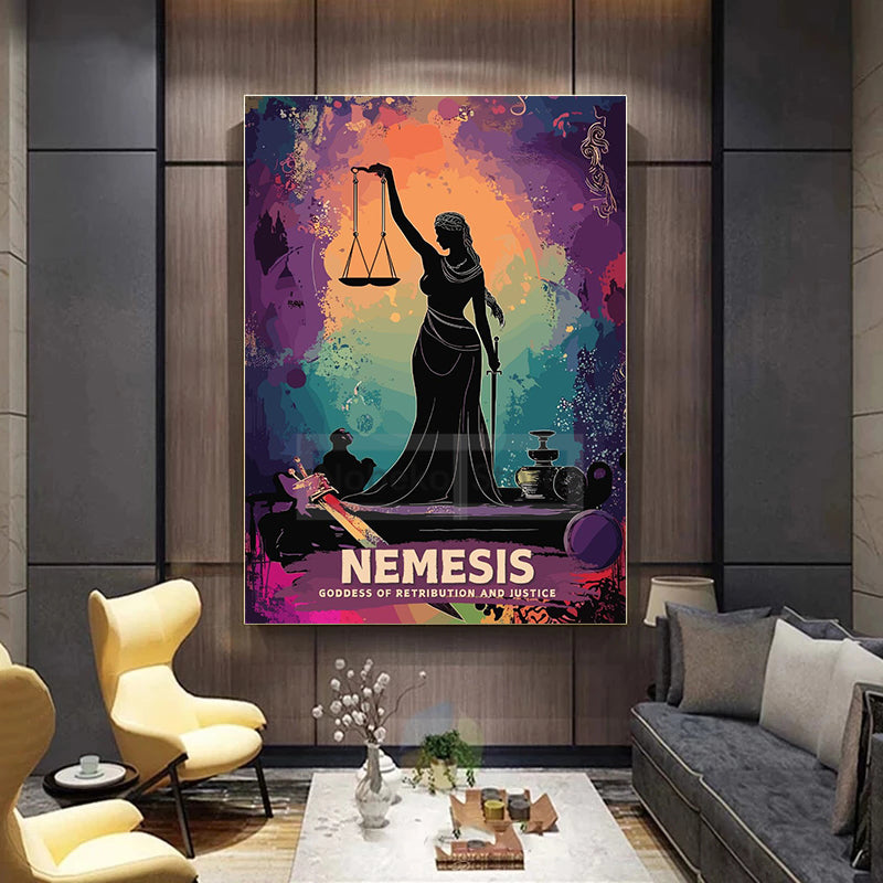 Rhea Greek Goddess Canvas