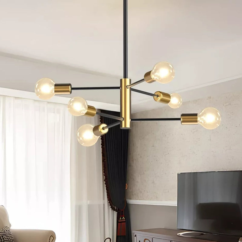 Nordic Sputnik Opal Globe LED Chandelier