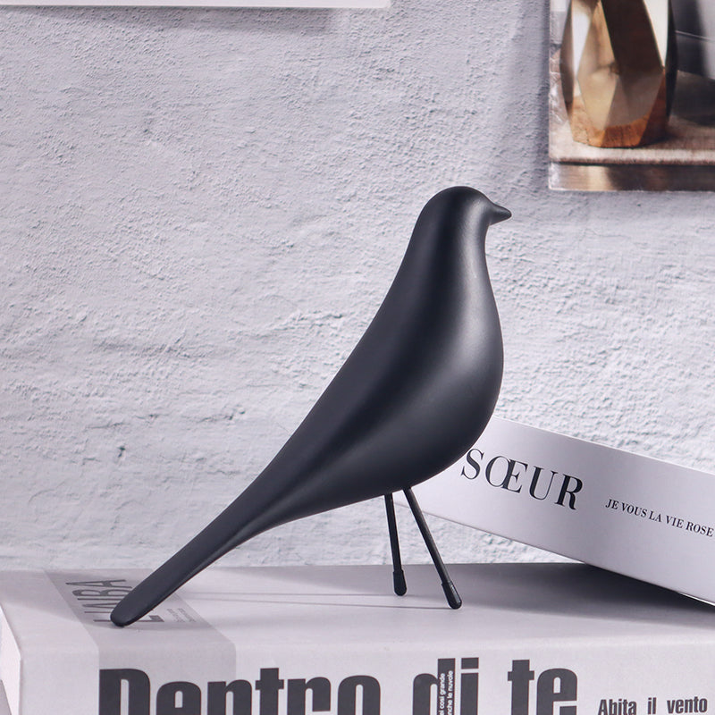 Modern Nordic Bird Sculpture
