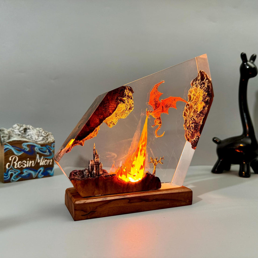 Dragon Ember Portal LED Lamp