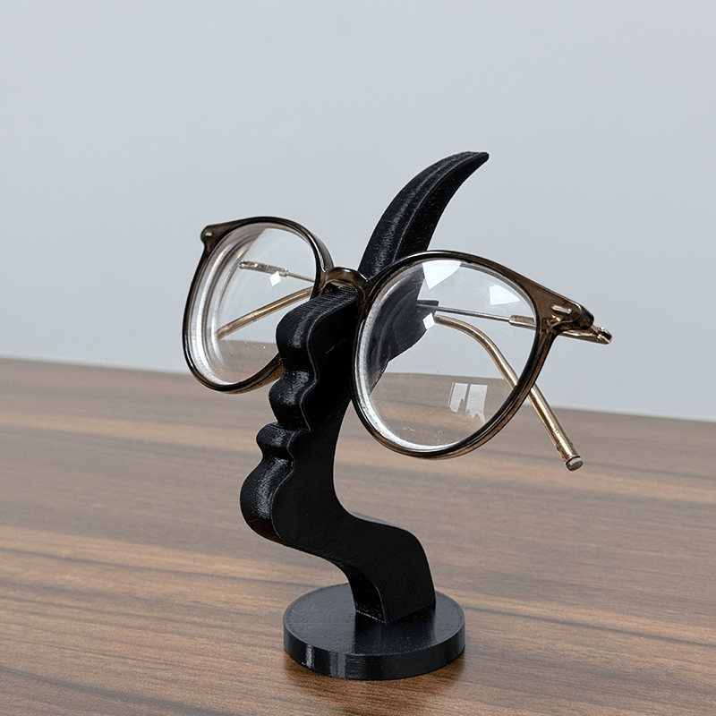 Abstract Face Glasses Holder