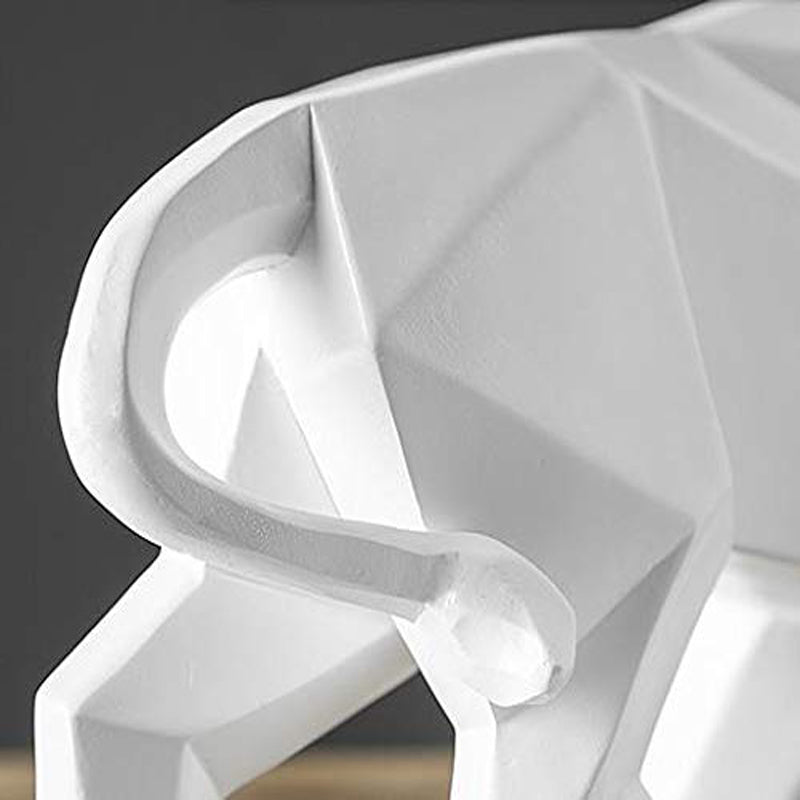 Wall Street Bull Geometric Statue