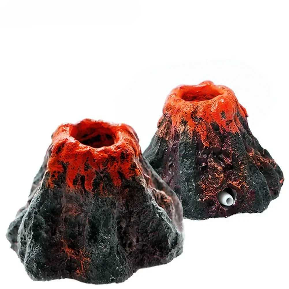 Volcanic Eruption Aquarium Ornament
