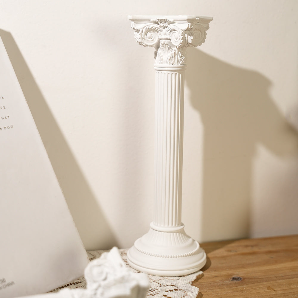 Antique Roman Column Sculpture