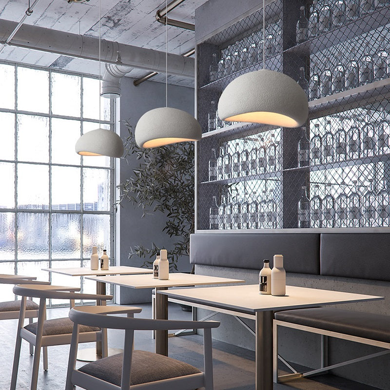 Nordic Dome Clay LED Pendant Light