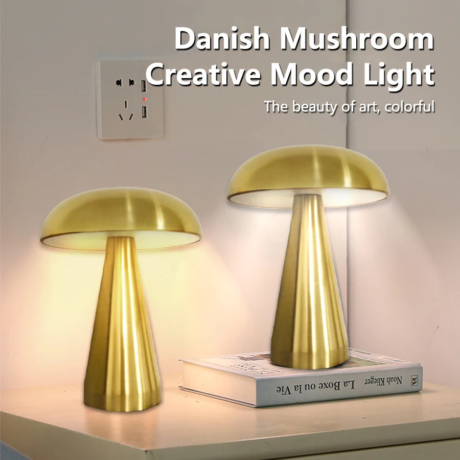 Modern Nordic Dome Wireless Table Lamp