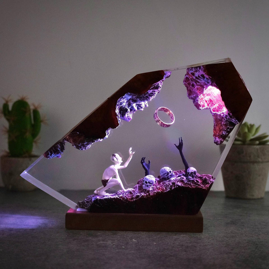 Dark Cave Treasure Seeker LED Lamp