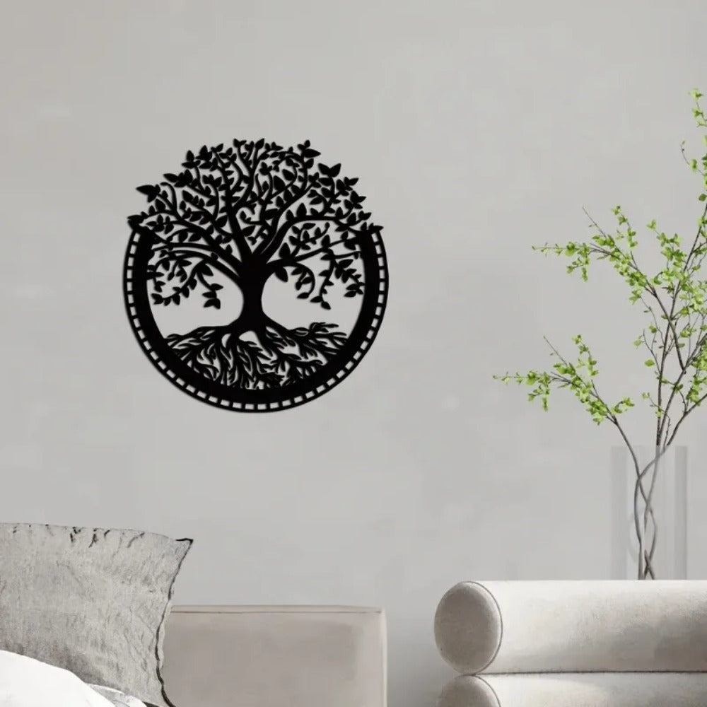 Decorative Tree of Life Metal Wall Art