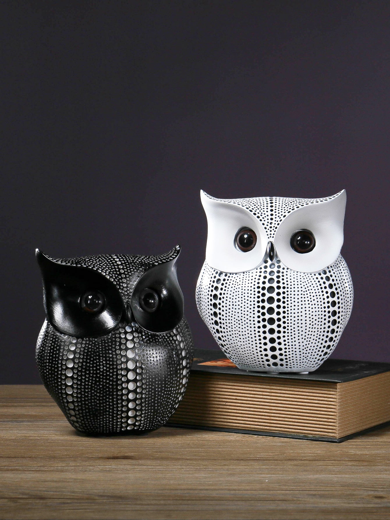 Minimalist Modern Owl Sculpture
